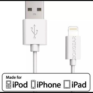 Set of 5 Apple Certified MFi Lightning Cable in Retail Package LIFETIME WARRANTY